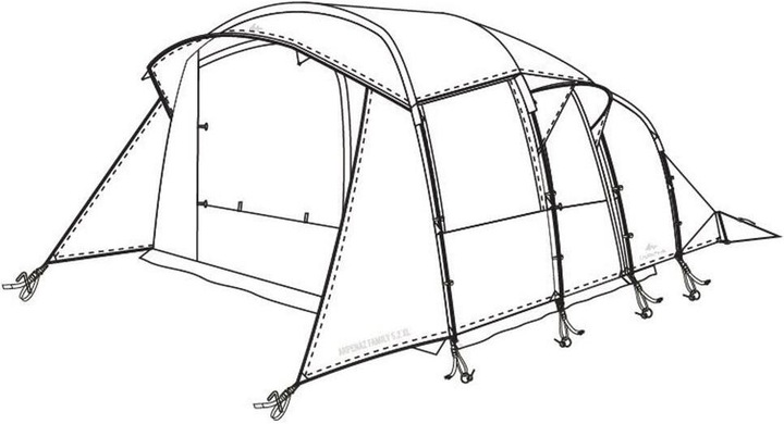 Actual product image Quechua double toit - arpenaz 5.2 xl X8332927