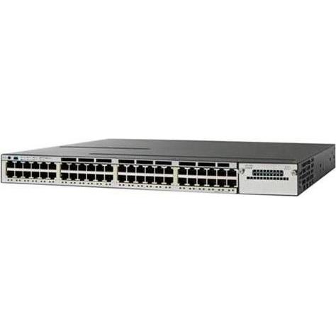 Cisco Catalyst 3750X 24 Port (24 Ports), Netzwerk Switch, Schwarz