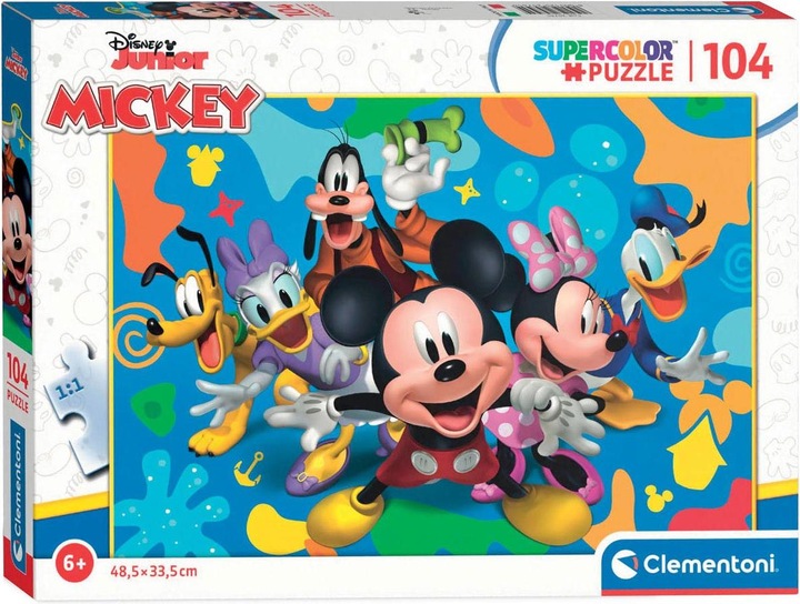 Immagine prodotto Clementoni Puzzle Disney - Topolino e i suoi amici, 104°. (104 pezzi)