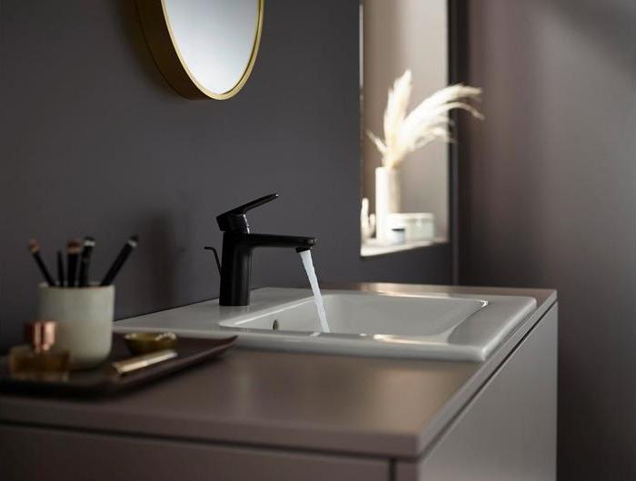 Actual product image hansgrohe Vernis Blend Einhebel-Waschtischarmatur 100 mit Zugstangen-Ablaufgarnitur