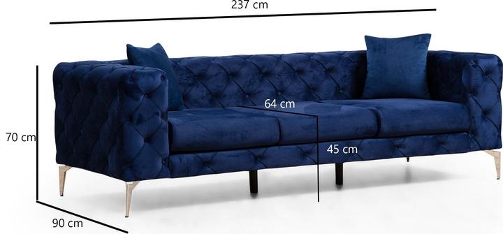 Produktbild Atelier del Sofa Giuliana (3-Sitzer)
