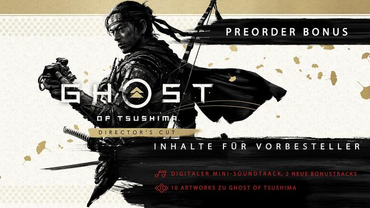 Actual product image Sony Ghost of Tsushima Director’s Cut (PS4, French, German, Italian)