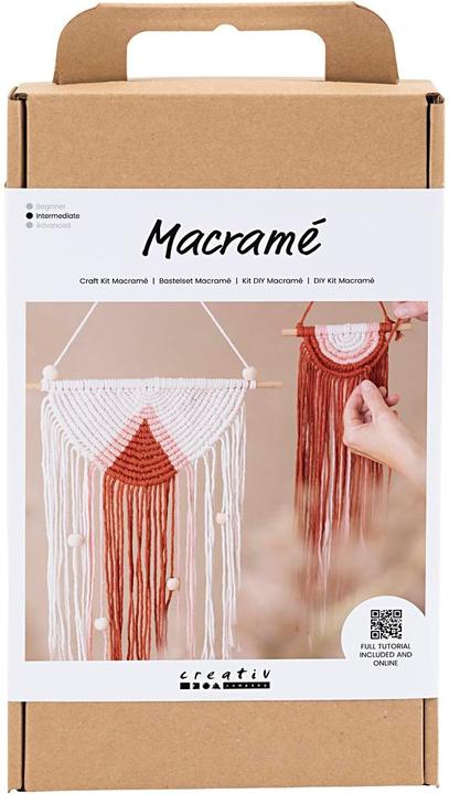Actual product image Creativ Company Mini Macramé Wall Decoration Craft Set