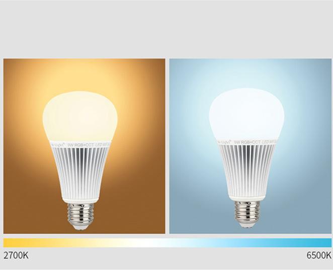 Actual product image iLight E27 LED CCT RGBW (E27, 9 W, 850 lm, 1 x, F)