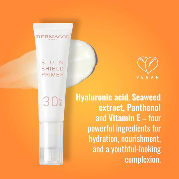 Produktbild Dermacol - Moisturizing base under makeup SPF 30 (Sun Shield Primer) 30 ml (Transparent)