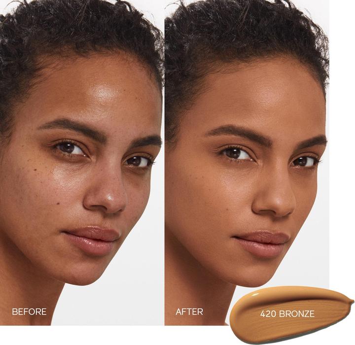 Actual product image Shiseido Synchro Skin Self Refreshing Fond de Teint No 420 (420 Bronze)