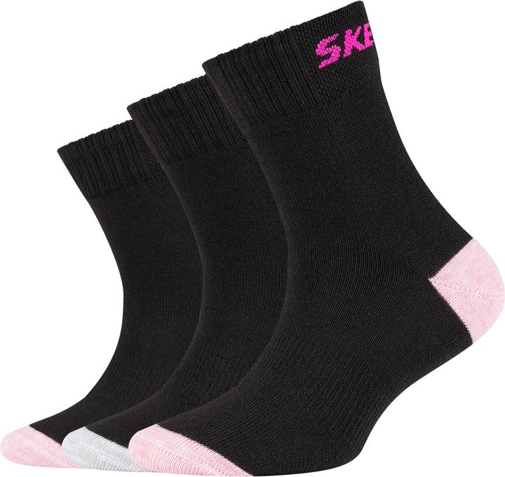 Produktbild Skechers Girls Mesh Ventilation Socken 3p (3er Pack, 39, 42)