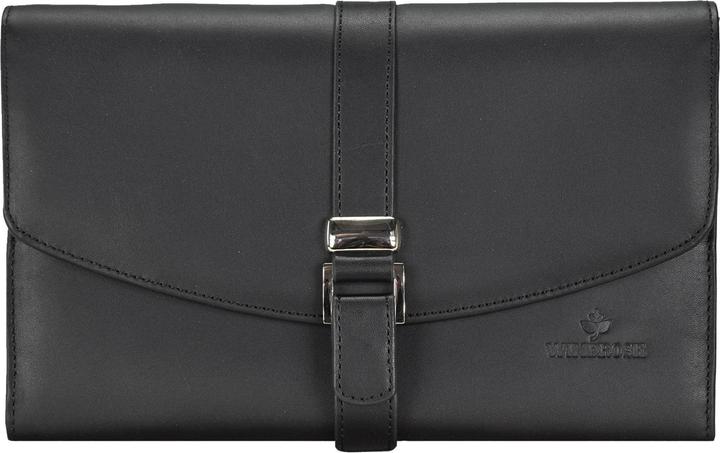 Windrose Nappa jewellery roll 23 cm leather