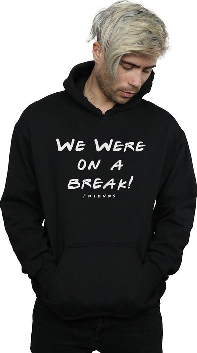 Image du produit Friends - Sweat à capuche WE WERE ON A BREAK TEXT - Homme (XXL)