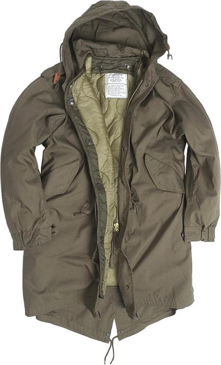Mil-tec Us Shell Kapuzenparka M51 M.Fu.Oliv XXS (XXS)