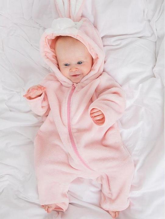 Produktbild Larkwood Baby Hasen Design Strampler (62)