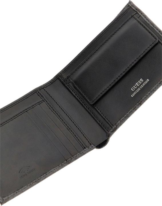 Actual product image Guess Mito wallet RFID protection leather 12 cm