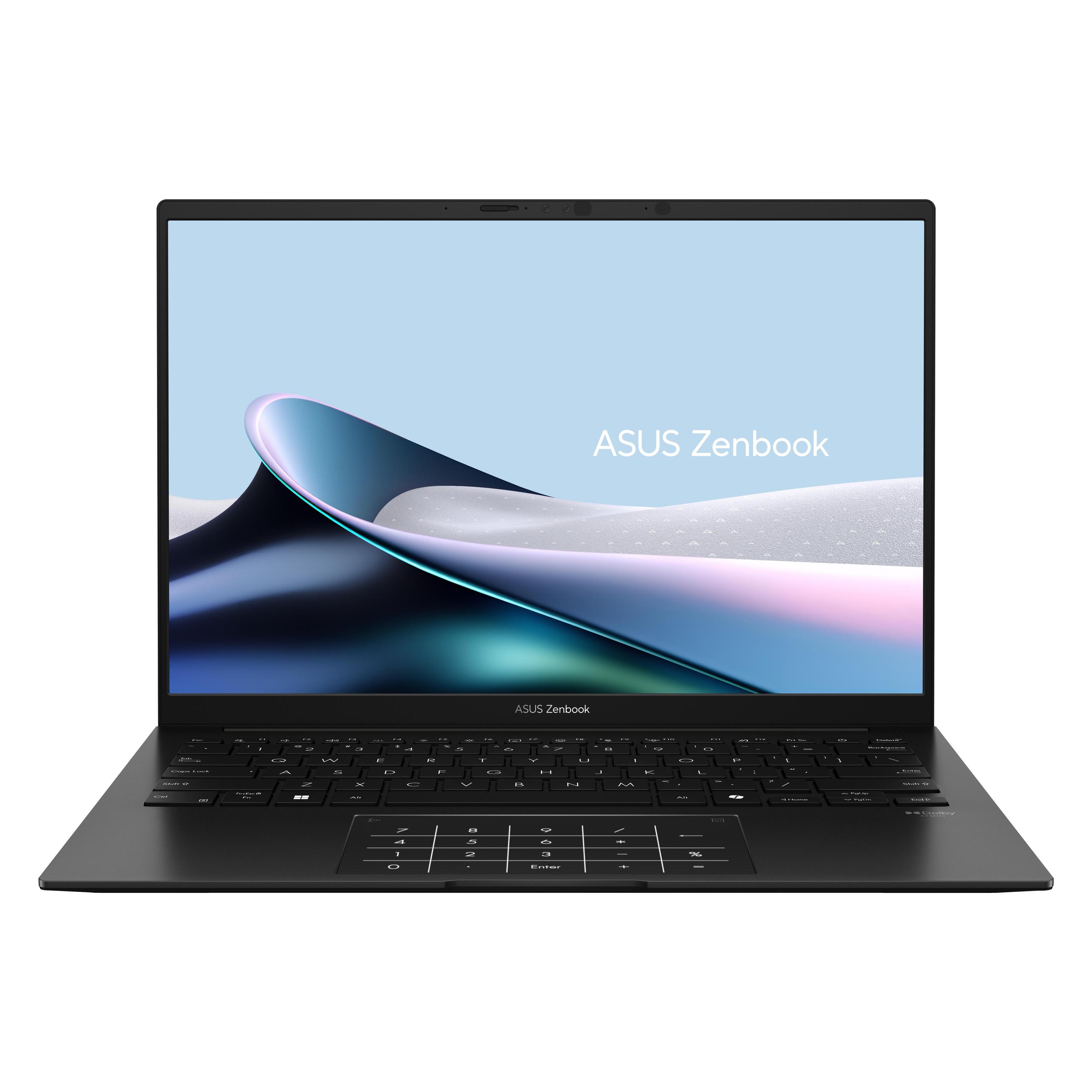 ASUS UM3406KA-PP164W (14", 1000 GB, 32 GB, Eng. Int.), Notebook, Schwarz