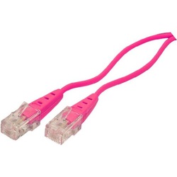 Shiverpeaks BASIC-S ISDN-Anschlusskabel, magenta, 1,5 m RJ45 Stecker, Telefon Zubehör