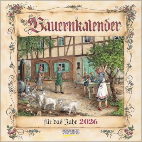 Produktbild Bauernkalender 2026 (30 x 30 cm)