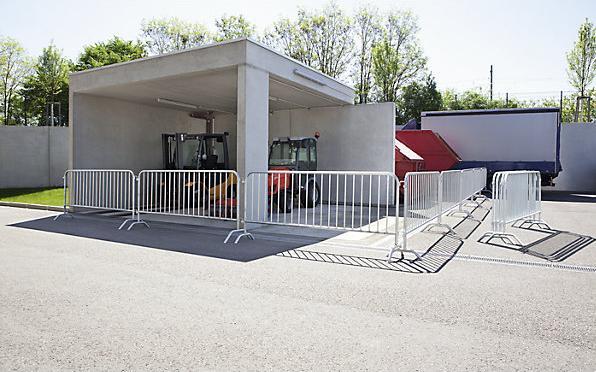 Actual product image kaiserkraft Barrier grid, hot-dip galvanized