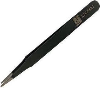 Image du produit RS PRO Brucelles de précision 2AESD ESD pointe pla