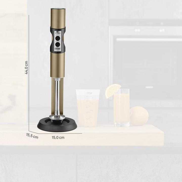 Produktbild Ritter Ritt Stabmixer Stilo 7 bn 628.085, dunkles braun