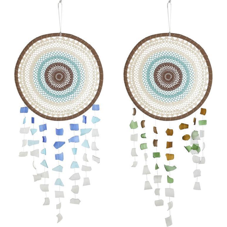 Esprit, Decorazione murale, Decorazione da appendere Home Colourful Boho (2 pezzi)