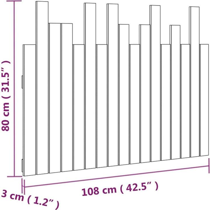 Immagine prodotto vidaXL Ammon (108 x 3 x 80 cm)