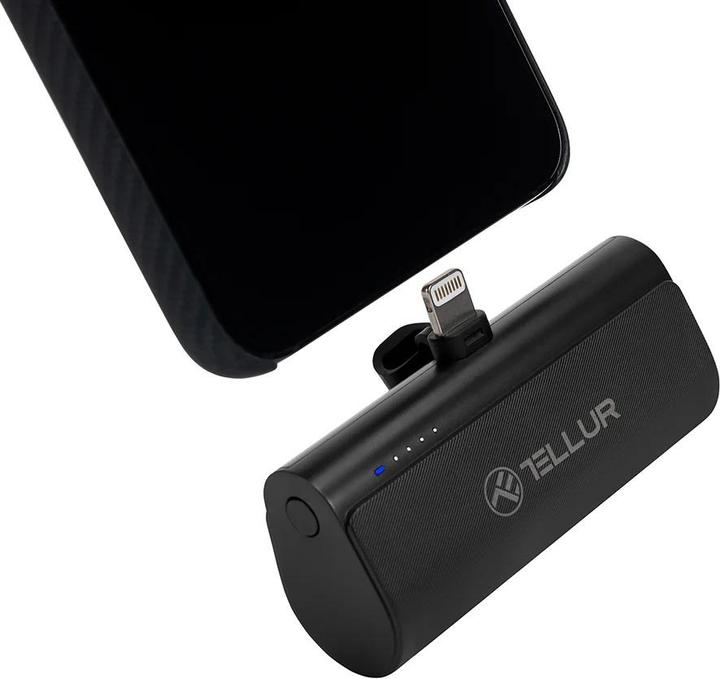 Image du produit Tellur PD203 Banque d'alimentation 5000mAh black (5000 mAh, 18.50 Wh)