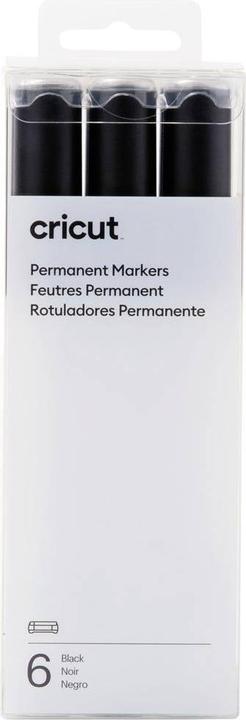 Actual product image Cricut Coloured pencils for cutting plotter black, 6 pcs.