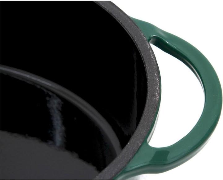 Actual product image Big Green Egg Green Dutch Oven Oval