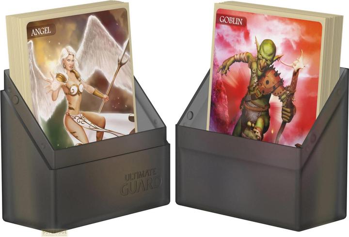 Actual product image Ultimate Guard Card Box Boulder Deck Case Standard Size 40+ Onyx