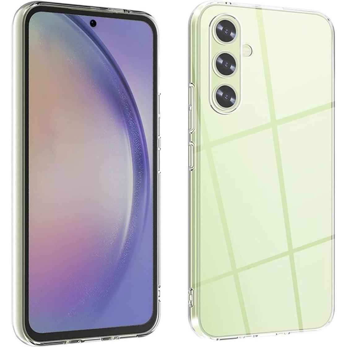 König Design Handyhülle Schutzcase für Samsung Galaxy A54 - TPU Case (Samsung Galaxy A54 5G), Smartphone Hülle, Transpar...
