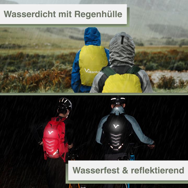 Immagine prodotto Valkental Explorer V22 - Zaino outdoor con borsa a tracolla integrata (22 l)