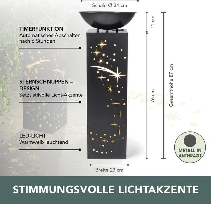 Produktbild Easymaxx LED-Dekosäule Sternschnuppe, Aufbauset