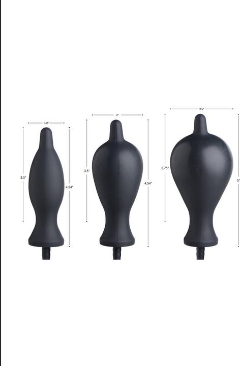 Produktbild Master Series Dark Inflator Silicone Inflatable Plug