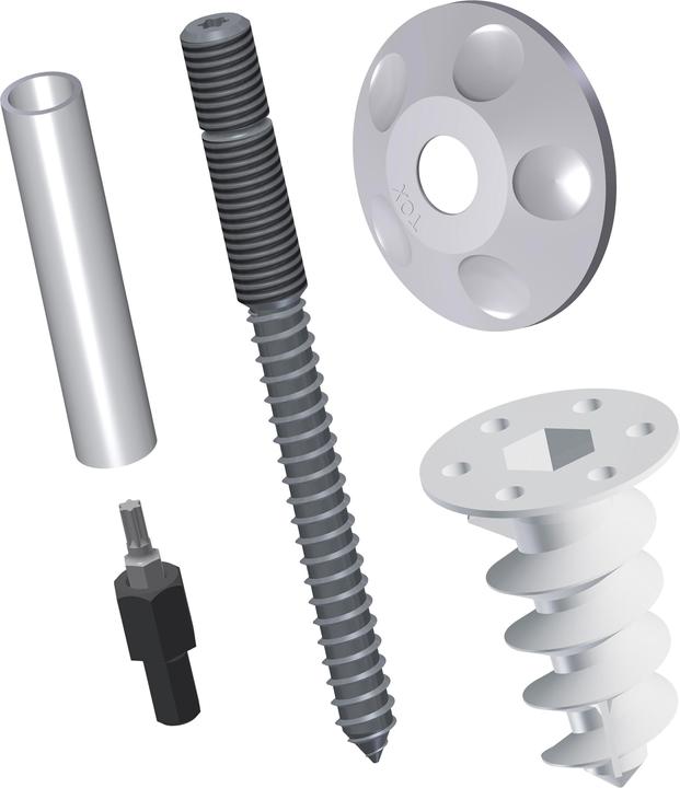 Image du produit Tox Fallrohrbefestigung Thermo Vario (20 pcs)