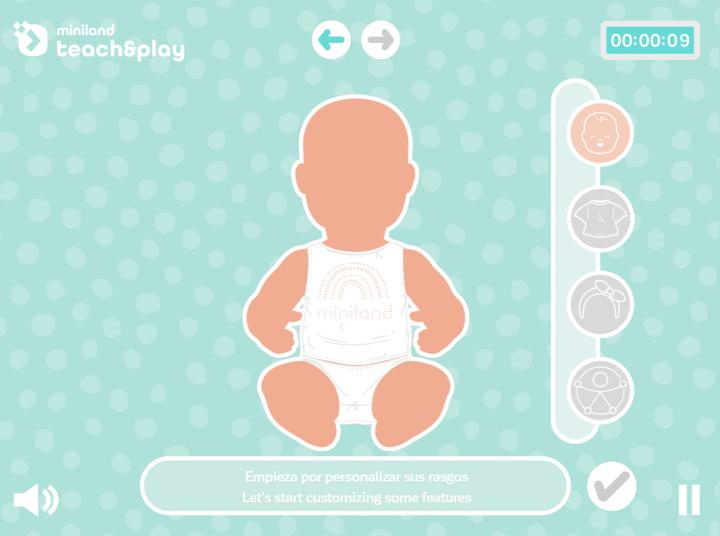 Produktbild Miniland Baby Blond Mit Down Syndr. Junge 38cm