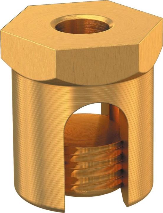 Image du produit OBO Bettermann OBO B 33021 Vis de mise à la terre M6 35mm CuZn avec filetage de fixation