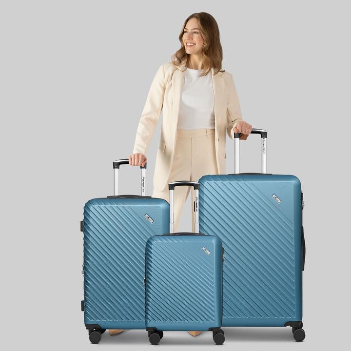 Actual product image Check.In Paradise 2.0 4 Rollen Kofferset 3-teilig mit Dehnfalte (228 l)