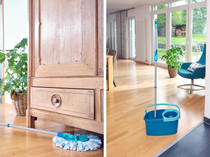 Produktbild Leifheit Set CLEAN TWIST Disc Mop Ergo Mobile (1 Stk.)