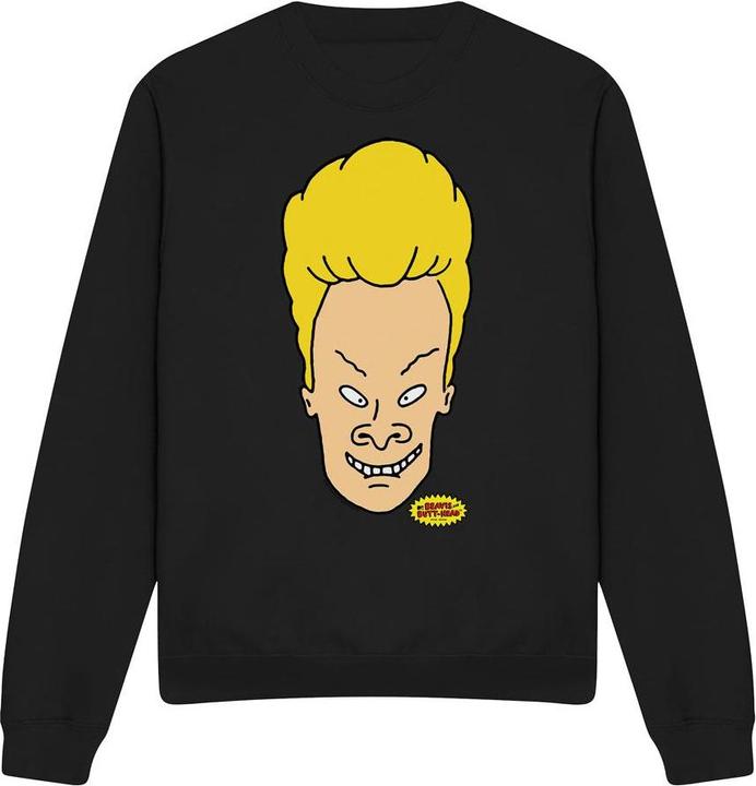 Immagine prodotto Beavis and Butthead Felpa Colpo in Testa Adulto Unisex (S)
