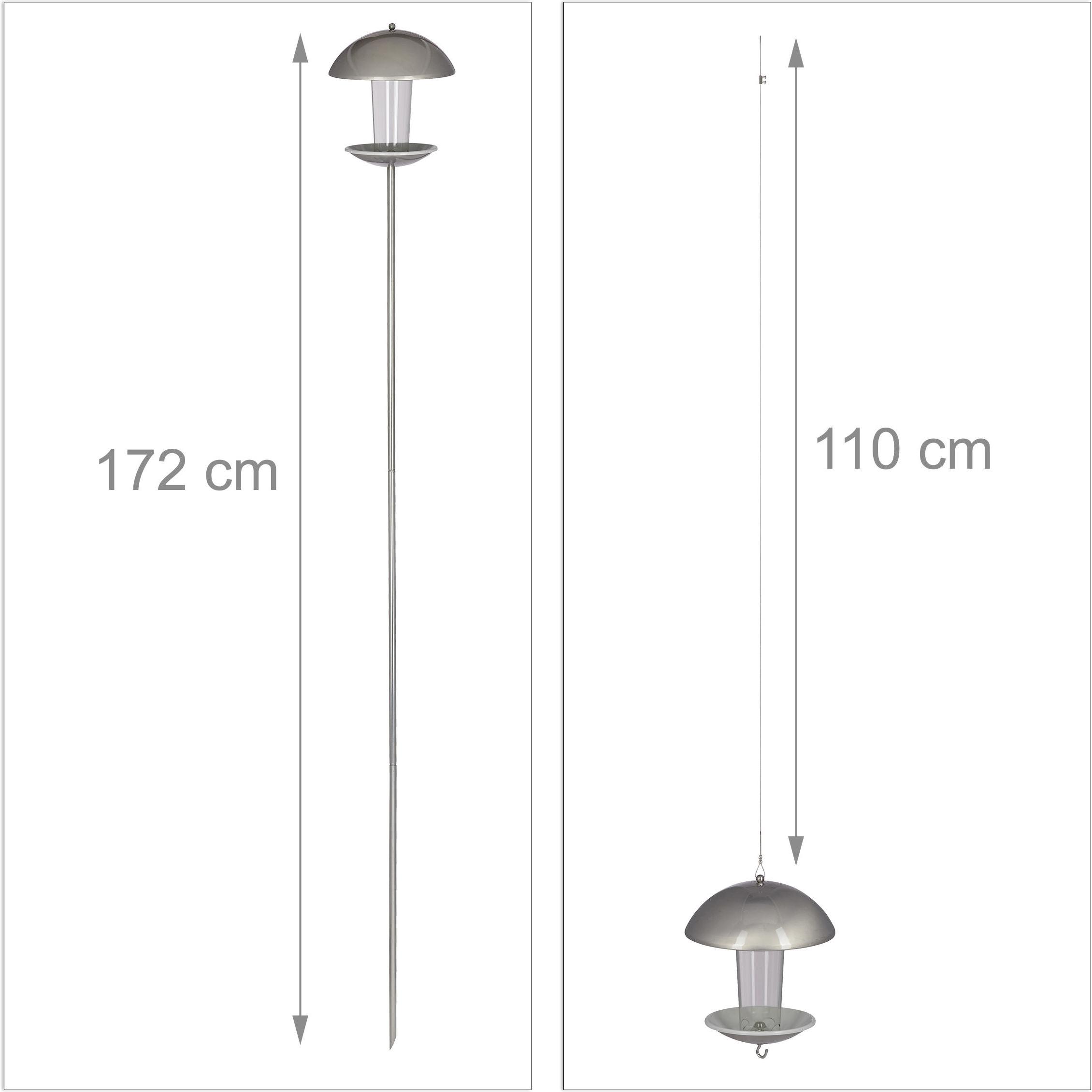 Thumbnail - Relaxdays Vogelfutterspender, Vogelhaus