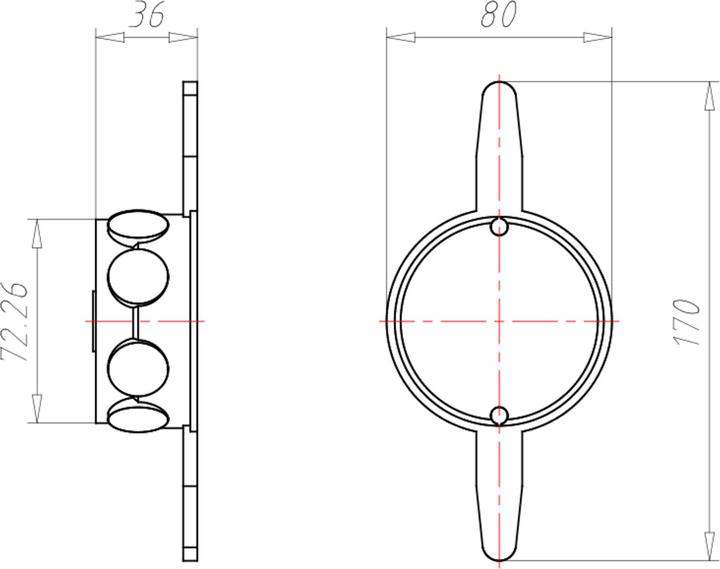 Actual product image Kaiser Junction box