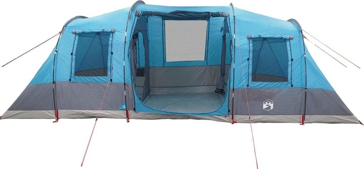 Actual product image VidaXL Tunnel family tent 6 persons Waterproof (Tunnel tent, 11.15 kg, 6 persons)