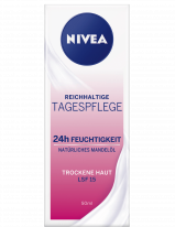 Image du produit NIVEA Crème à l'huile d'amande naturelle, SPF 15, 50 ml (50 ml)
