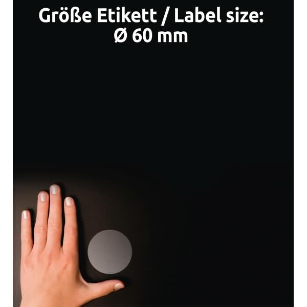 Produktbild Avery Transparente Etiketten