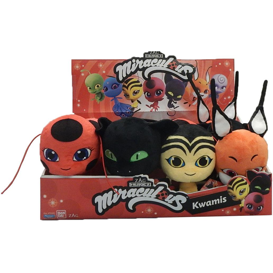 Duusu Miraculous Peluche Kwami Bandai Miraculous (assorted