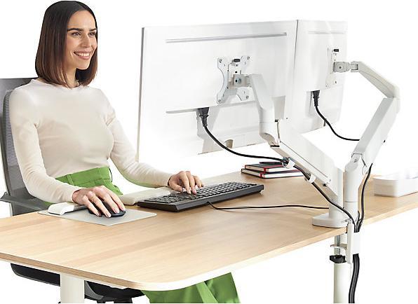 Image du produit Leitz Dual Monitorarm Ergo (Tables, 32", 9 kg)