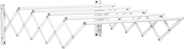 Image du produit Homcom Wäscheständer mit Wandmontage und zusammenklappbar