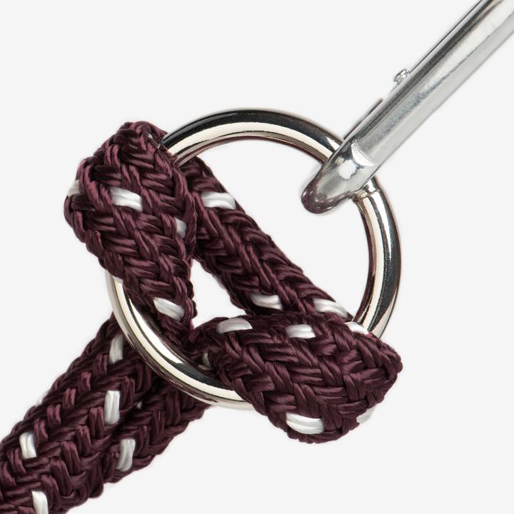 Image du produit Caperlan Longe éthologique 7m cheval et poney - bordeaux