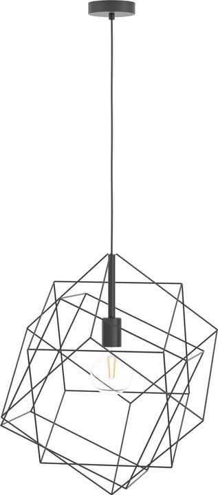 Produktbild EGLO Pendelleuchte STRAITON 1x E27, Schwarz (E27)