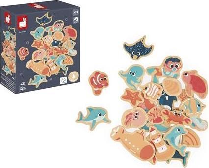 Produktbild Janod Magnete Meer (24x)