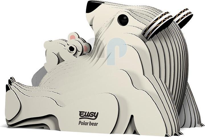 Actual product image Eugy 3D craft set polar bear (MQ6)
